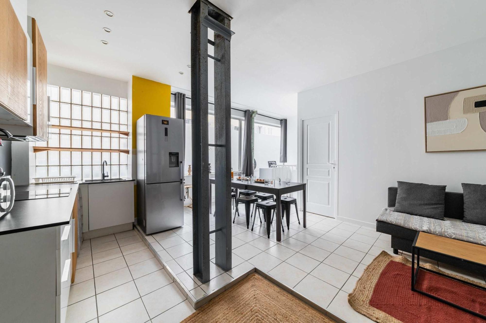 Appartement Familial Proche Des Commerces - 8P - Flat-Guest Paris Exteriör bild