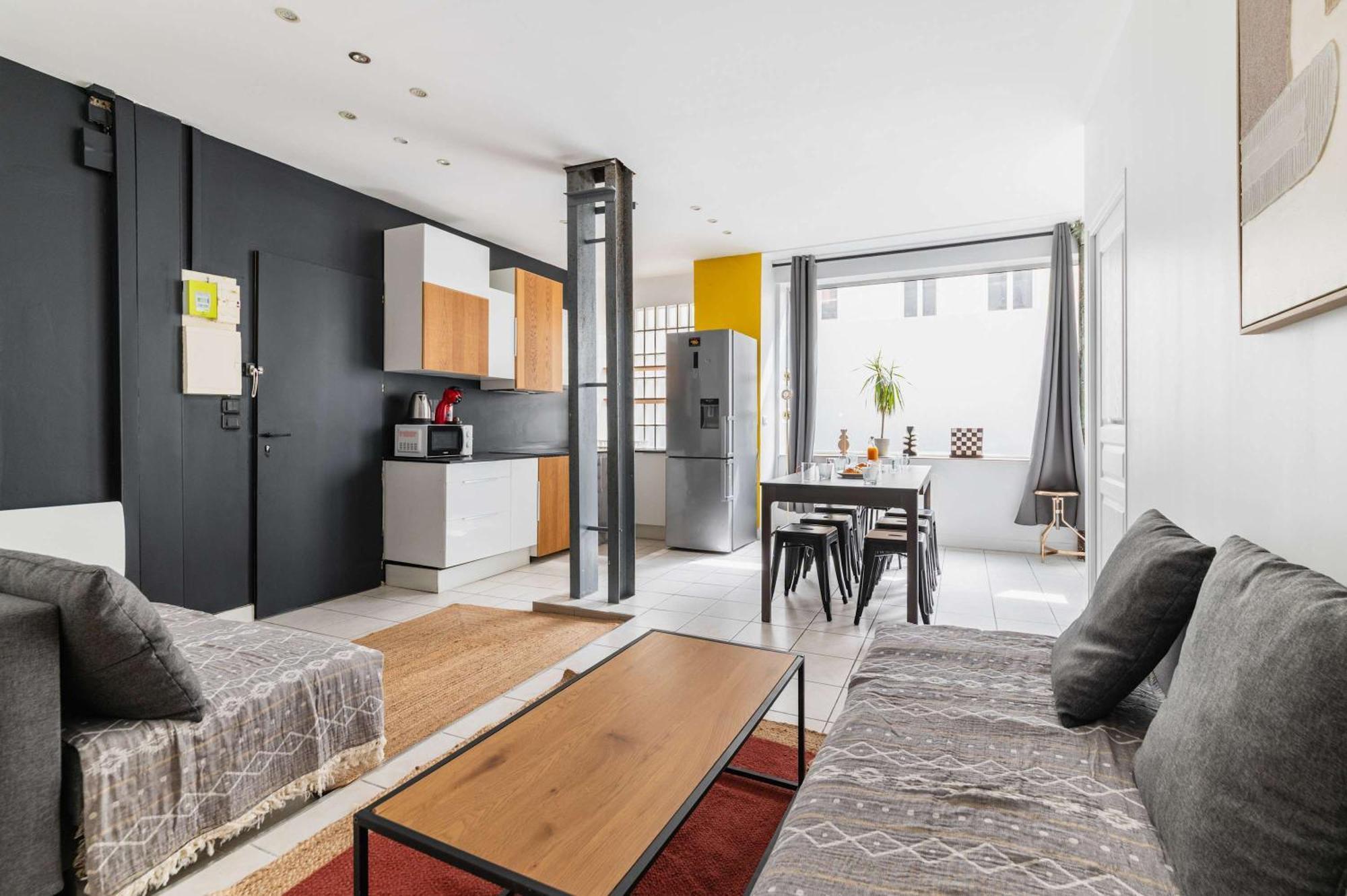 Appartement Familial Proche Des Commerces - 8P - Flat-Guest Paris Exteriör bild